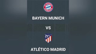 Bayern Munich 1-0 Atletico Madrid