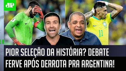 PEGOU FOGO! "O FUTURO É SOMBRIO! Essa Seleção NÃO TEM JOGADOR com C*****! E EU TE FALO que..."