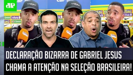 "Cara, o Gabriel Jesus FALOU que GOL NÃO É O FORTE DELE! Isso foi..." Entrevista na Seleção VIRALIZA