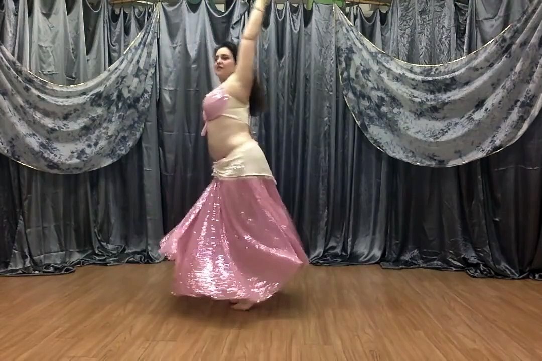 Thea tests out her $5 bellydance cost