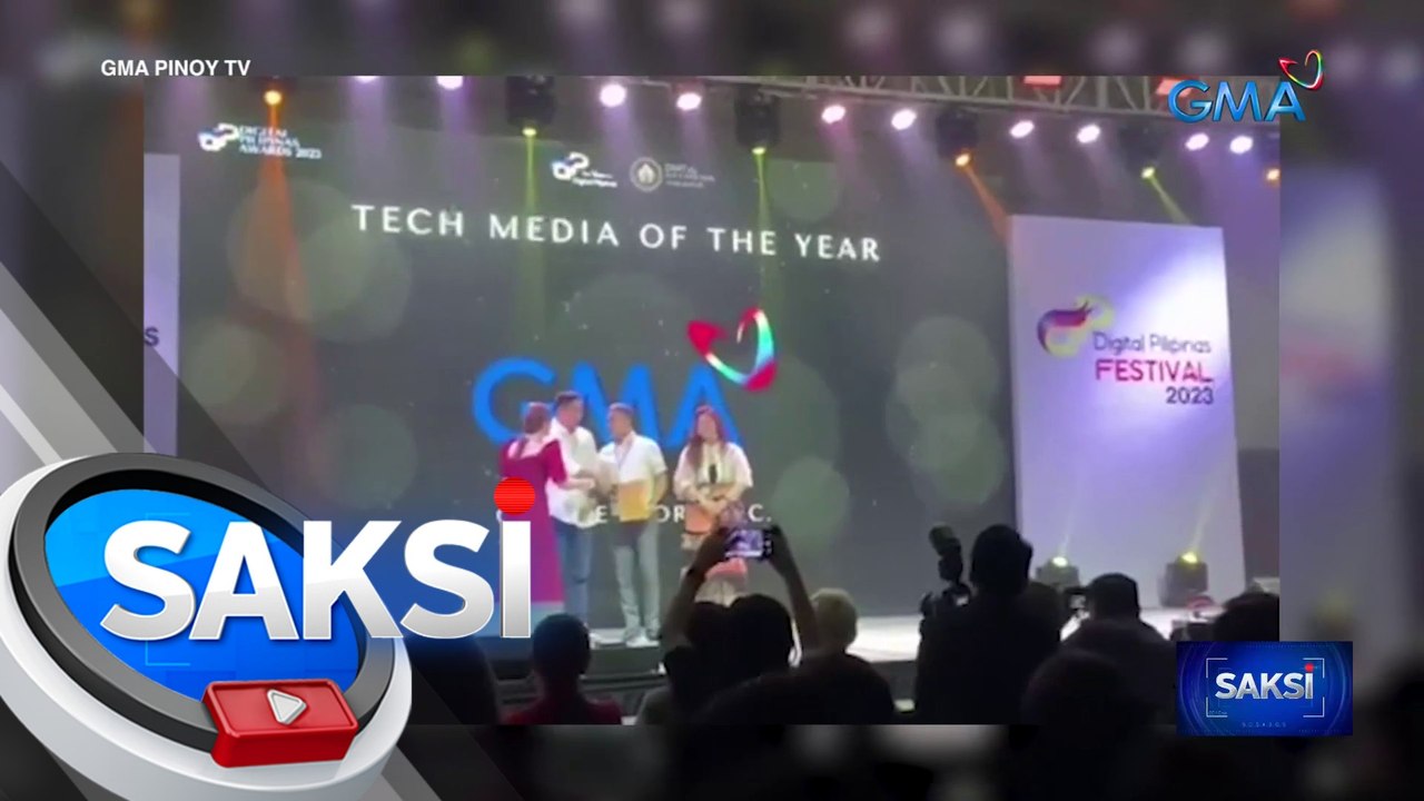 GMA Network Inc., kinilalang "Tech Media of the Year" sa Digital Bayanihan Awards | Saksi