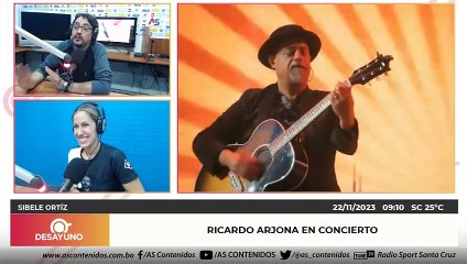 SILVIA ORTIZ - A TRES DIAS DEL CONCIERTO RICARDO ARJONA