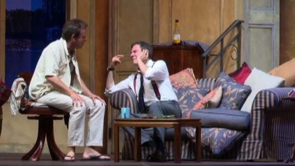 Gianluca Guidi e Giampiero Ingrassia in scena con "La strana coppia"