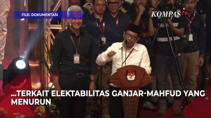 Elektabilitas Ganjar-Mahfud Turun, Begini Kata TPN