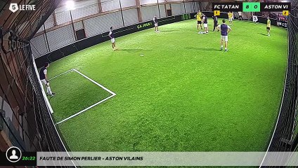 Faute de Simon Perlier - ASTON VILAINS