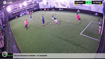 Faute de Pablo Viedma - FC SOURIRE