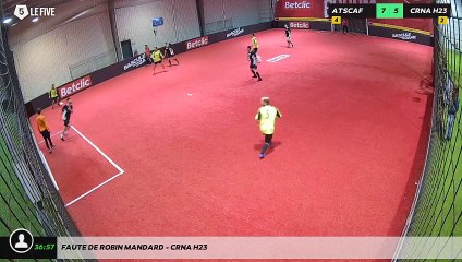 Faute de Robin Mandard - CRNA H23