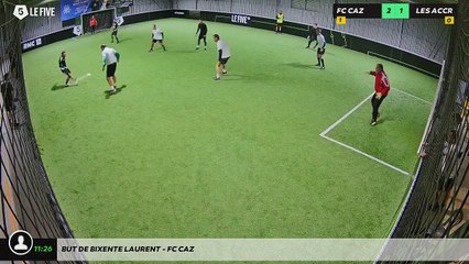 But de Bixente Laurent - FC CAZ