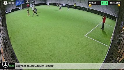 Faute de Colin Giacomini  - FC CAZ