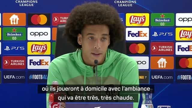 Atlético - Witsel s'attend à une ambiance très, très chaude face au Feyenoord