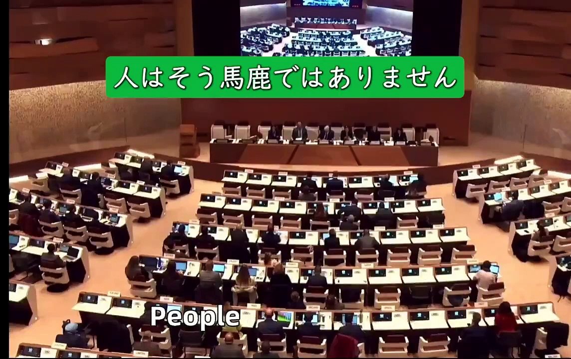 11月17日、ジュネーブの国連本部におけるパレスチナ国連大使のスピーチ