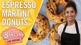 Espresso Martini Donuts - Bake In LIVE Special With Tara Replay