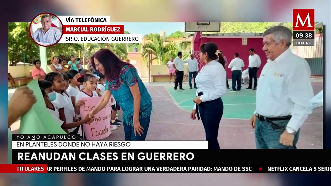 "Se reanudan clases en 106 escuelas": Secretari...