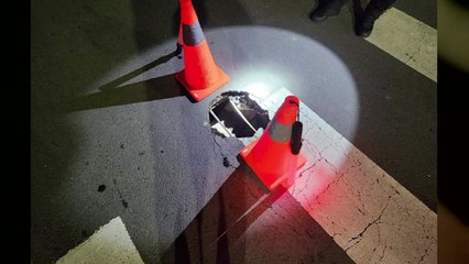 제주서 땅 꺼짐 잇따라...오전 중 복구 공사 / YTN