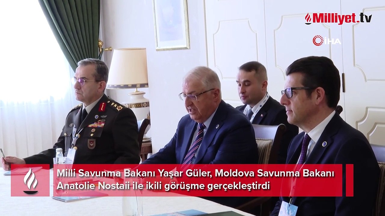Bakan Güler Moldova Savunma Bakanı ile görüştü