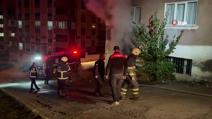 Sivas'ta ev yangını