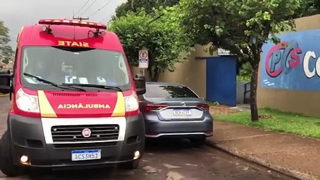 Criança se machuca enquanto jogava bola em colégio no Maria Luiza