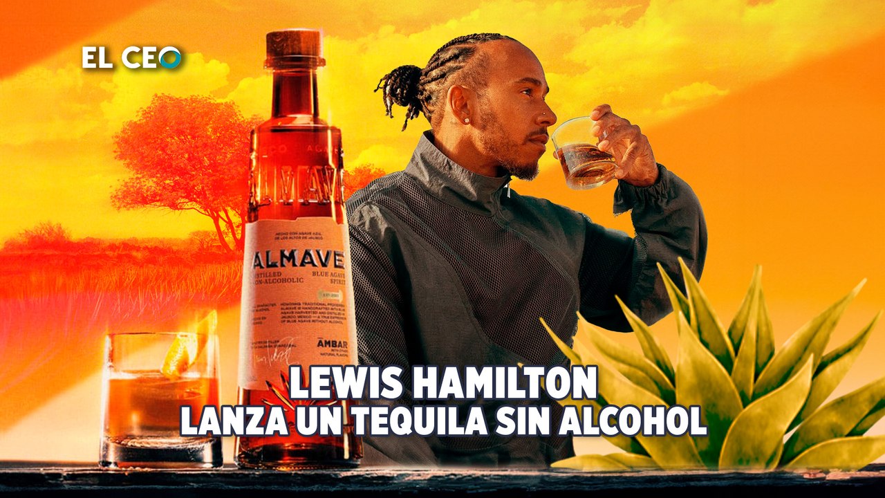 Lewis Hamilton lanza un tequila sin alcohol