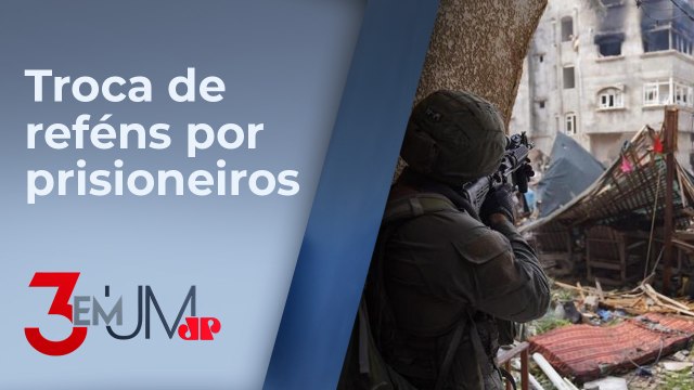 Governo de Israel e grupo Hamas chegam a acordo de cessar-fogo da guerra