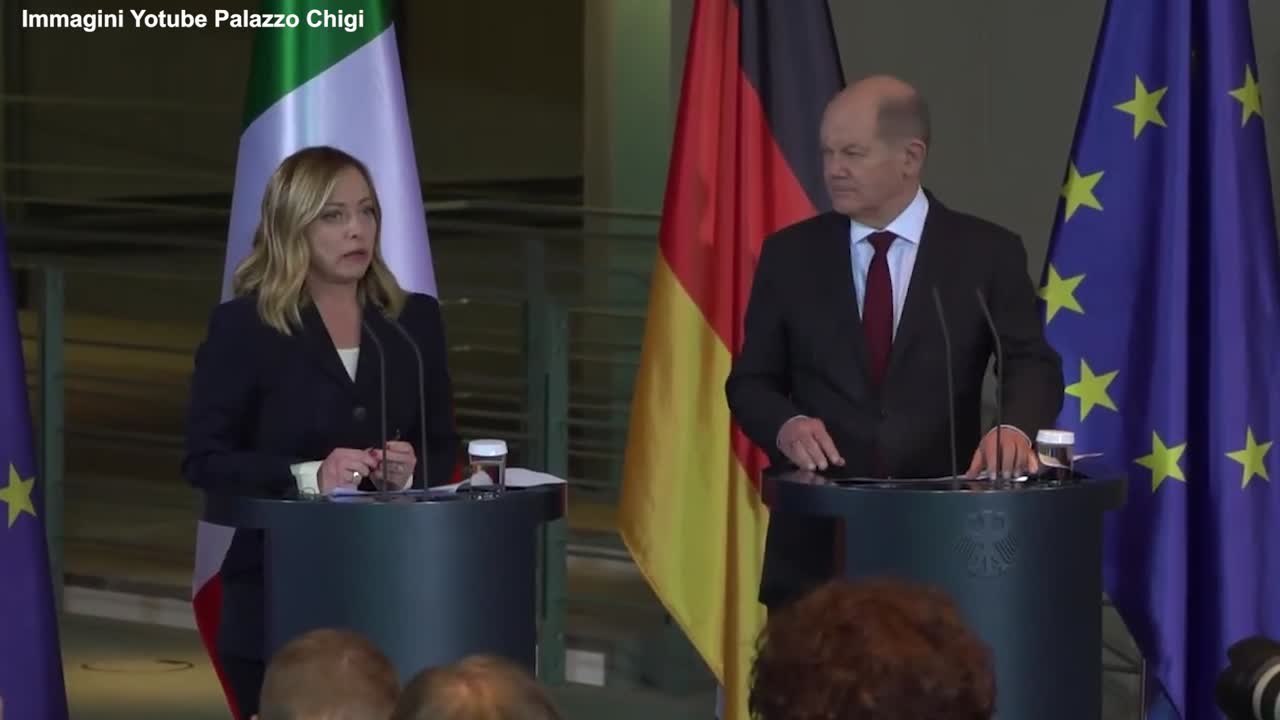 Meloni: "Cambio di passo nelle relazioni Italia-Germania con Piano d'azione"