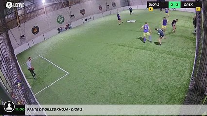 Faute de gilles khoja - DIOR 2