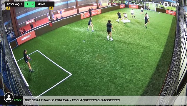 But de Raphaëlle Thuleau - FC CLAQUETTES CHAUSSETTES