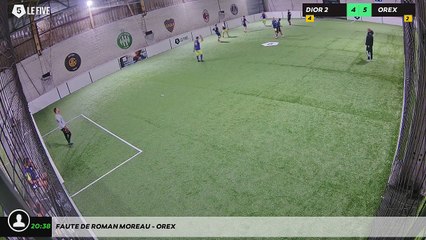 Faute de Roman Moreau - OREX