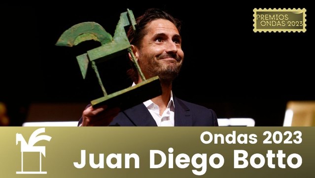 El alegato de Juan Diego Botto sobre el conflicto de Israel y Palestina, tras recoger su Ondas