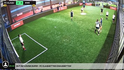 But de Louise Dupin - FC CLAQUETTES CHAUSSETTES