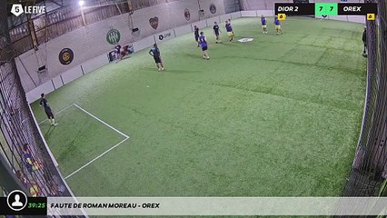 Faute de Roman Moreau - OREX