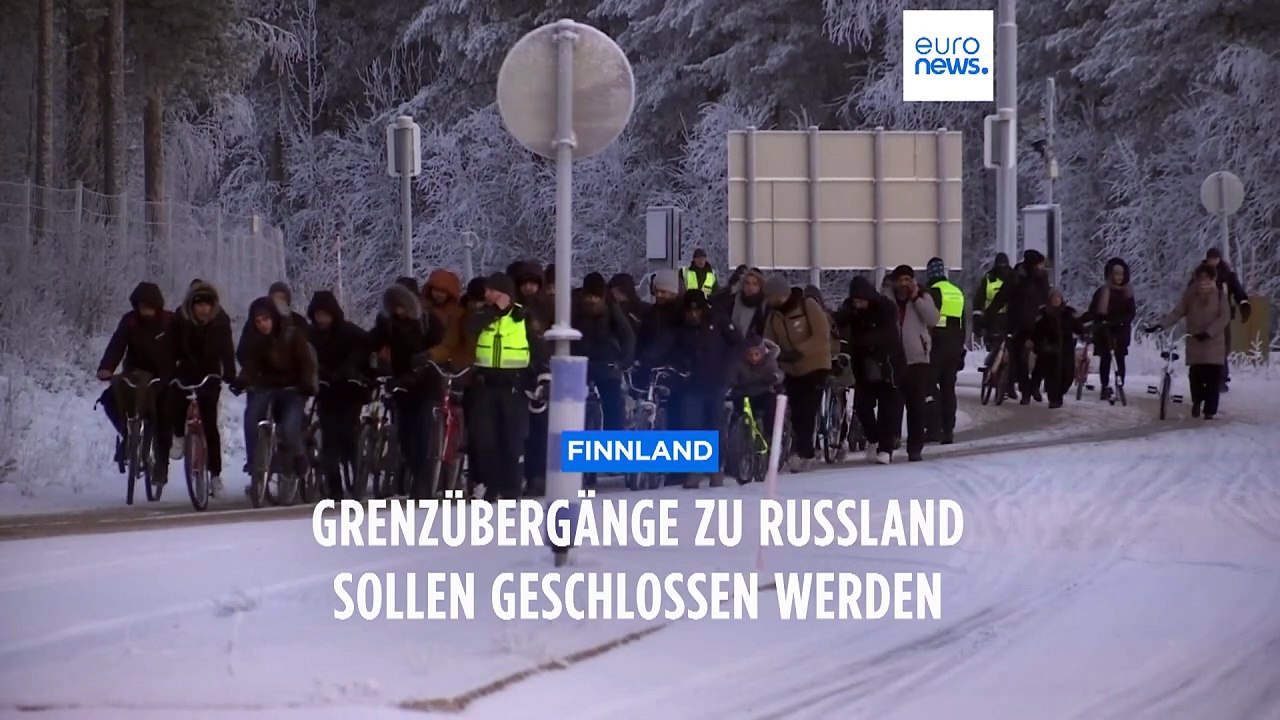 Finnland macht Grenze zu Russland dicht: Nur noch ein Übergang