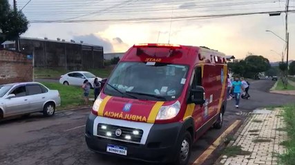 Motociclista fica ferido em acidente no São Cristóvão