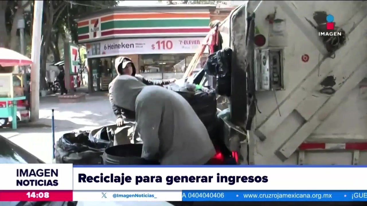 El reciclaje ayuda a generar ingresos a los recolectores de basura