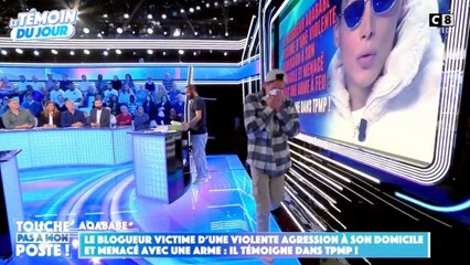 L'influenceur Aqababe, agressé chez lui, éclate en sanglots sur le plateau de "TPMP" et le quitte précipitamment.