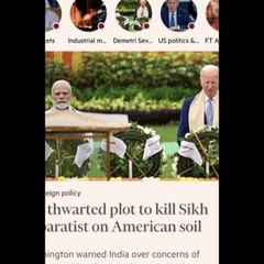 US thwarted plot to kill Khalistan Pannun, warned India, says report