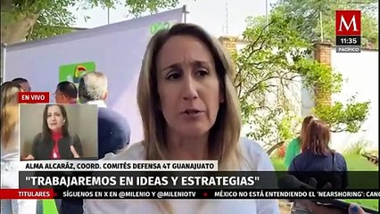 "Vamos a dar la batalla": Alma Alcaraz habla de su precandidatura única por Guanajuato en PVEM