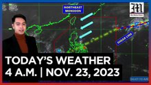 Today's Weather, 4 A.M. | Nov. 23, 2023