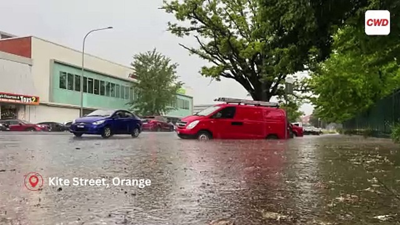 Rain in Orange