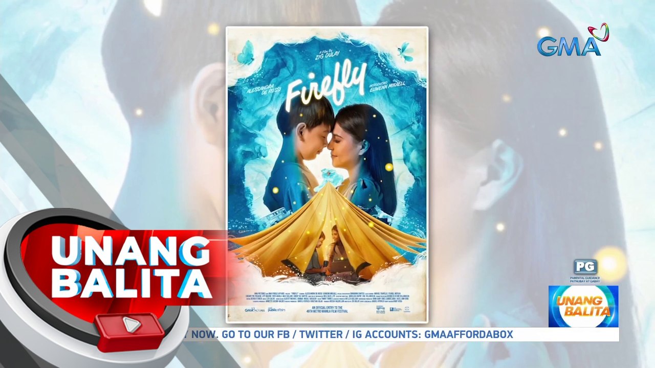 Poster ng "Firefly" na official entry ng GMA Pictures & GMA Public Affairs sa 2023 MMFF, inilabas na | UB