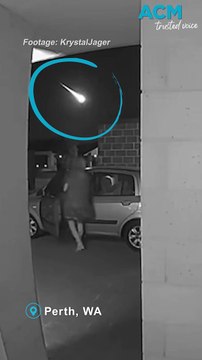 Meteor dazzles Perth and south-west WA residents