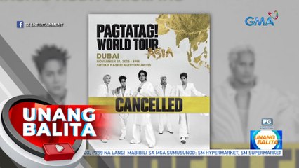 "Pagtatag! World Tour: Dubai" ng SB19, kanselado na rin | UB