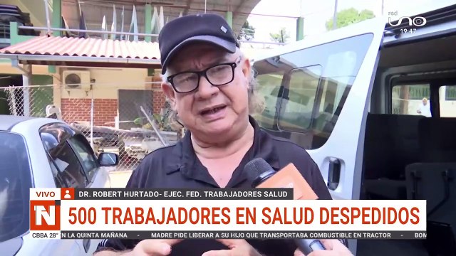 Despiden a 500 trabajadores de salud; amenazan con paro de 24 horas