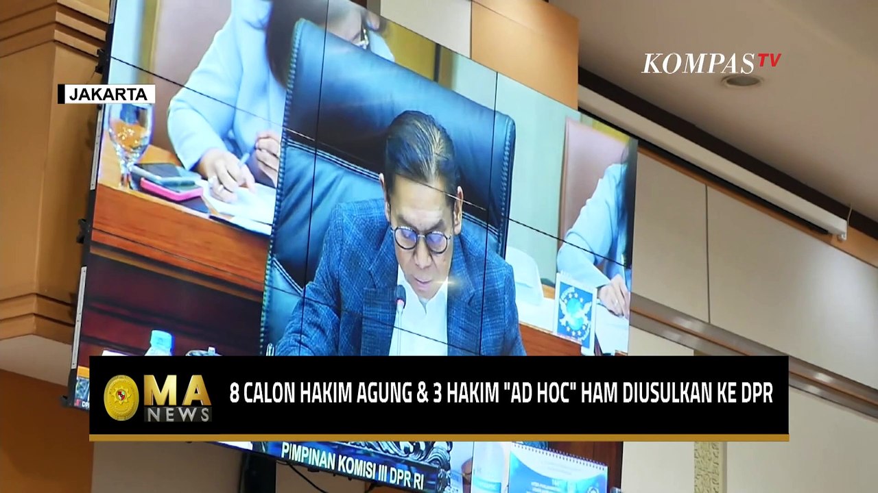 8 Calon Hakim Agung dan 3 Hakim Ad Hoc HAM Diusulkan ke DPR - MA NEWS