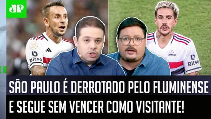 "AS PESSOAS SE ILUDEM! A REAL é que o São Paulo hoje..." DERROTA pro Fluminense PROVOCA DEBATE!