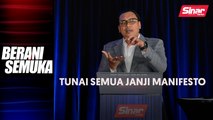 'Buang baju warna politik letak tepi'
