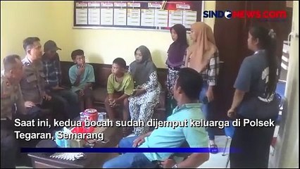 Heboh! Ini 2 Bocah Nekat yang Naik Motor dari Madura ke Jakarta Bermodal Uang Rp100 Ribu