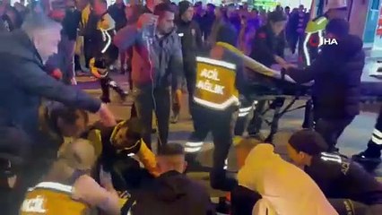 Denizli'de Bisiklete Çarpan Ambulans Şoförü Gözyaşlarına Hakim Olamadı