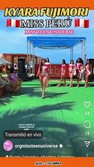 Kyara Villanella impacta en desfile del Miss Teen Universe