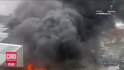 Explota vehículo en puente fronterizo entre EU y Canadá; hay dos muertos