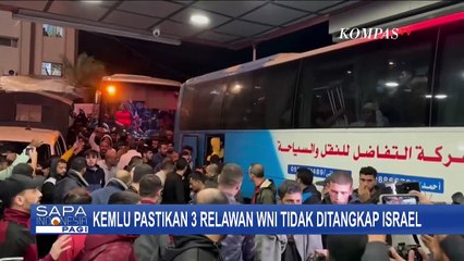 Kemlu RI Pastikan 3 Relawan WNI di Gaza Aman